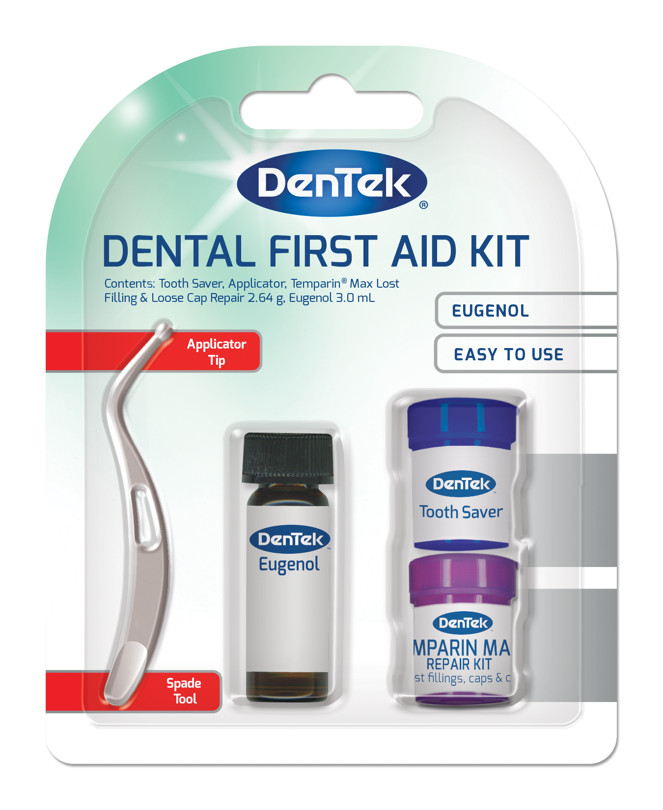 DenTek First Aid Kit  Emergency Tooth Repair Kit - Dentek