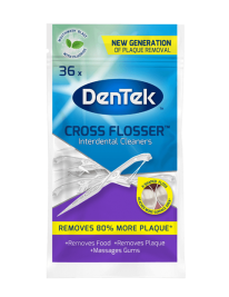 Dentek Cross Flosser Zahnseide Sticks