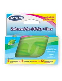 Dentek Fresh & White Zahnseide-Sticks Mit Aufhell-Effekt