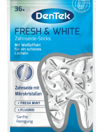 DenTek Fresh & White Zahnseide-Sticks