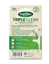 DenTek Eco Triple Clean - Back