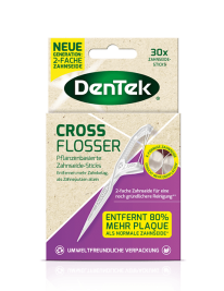 DenTek Triple Clean Pflanzenbasierte Zahnseide-Sticks