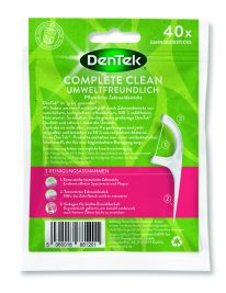 Dentek Eco Complete Clean - back of packet