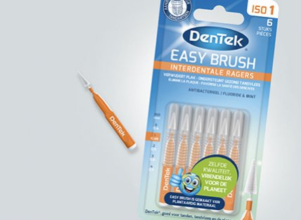 DenTek easy brush packet