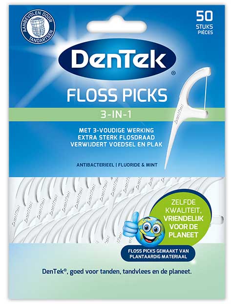 DenTek 3-in-1 Floss Picks